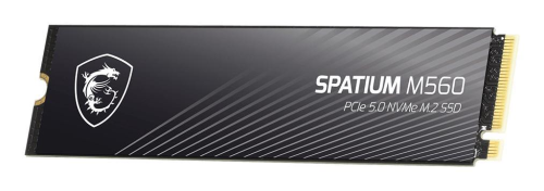 MSI SPATIUM M560 SSD 1TB M.2 NVMe PCI Express 5.0 3D NAND 10200 MB/s - 8400 MB/s